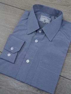 Camisa Mescla Azul Marinho