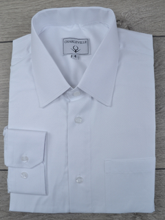 Camisa Maquinetada branca na internet