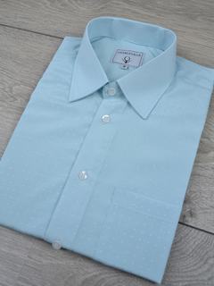 Camisa Manga Curta Maquinetada Verde na internet