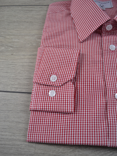 Camisa xadrez Vermelho - loja online