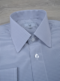 Camisa Xadrez Cinza - comprar online