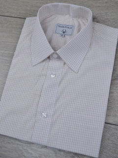 Camisa Manga Curta Fio 80 Beje