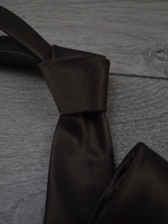 Gravata Slim Marrom