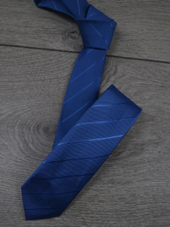 Gravata Slim Azul - comprar online