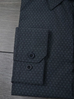 Camisa PretaMaquinetado 100%Algodão - loja online