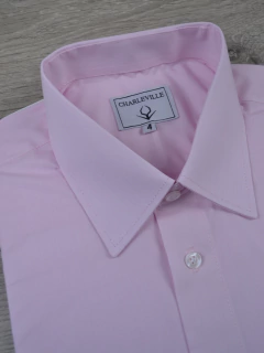 Camisa Manga Curta Rosa na internet