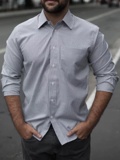 Camisa Listrada Preta e Branco - comprar online