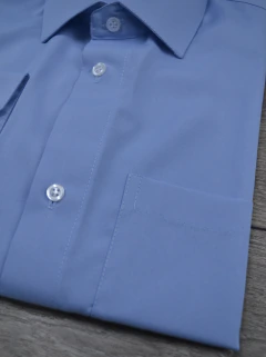 Camisa Microfibra Azul - comprar online