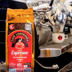Café Lontrinha em grãos - 1Kg - comprar online