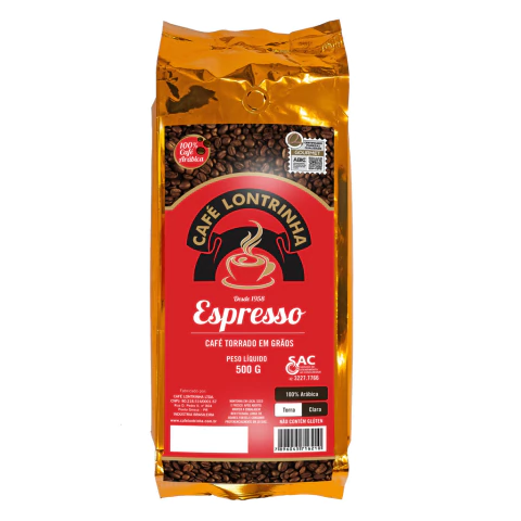 Café Lontrinha em grãos - 500g