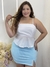 Short Saia Neoprene Risca de Giz - loja online