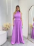Vestido Longo Gola Alta Rubi