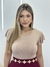 Blusa Malha Babado Manga - comprar online