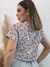 Cropped Cherry com Manga - comprar online