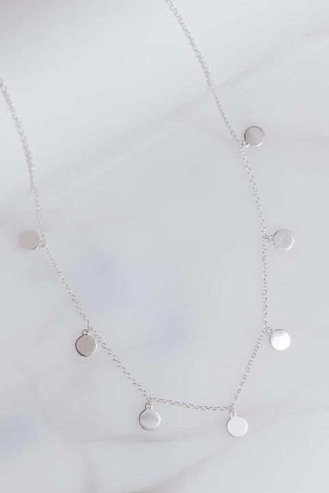 COLLAR MONEDITAS SILVER