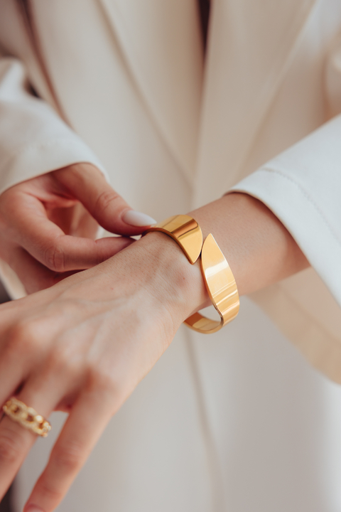 PULSERA ROBERTA DORADA - comprar online