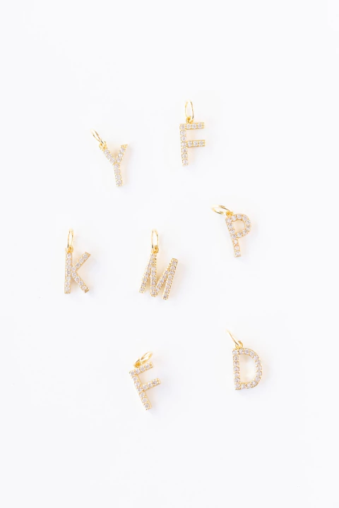 LETRAS BRILLOS GRANDE DORADAS