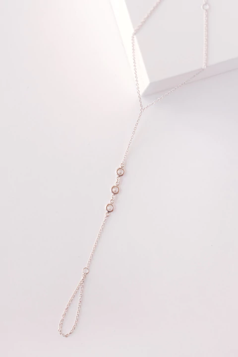 PULSERA ANILLO MIA CIRCONES SILVER