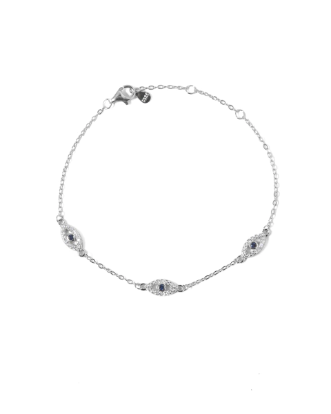 PULSERA AMIRA PLATEADA