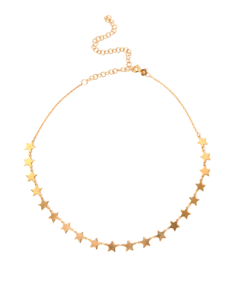CHOCKER ESTRELLAS DORADO
