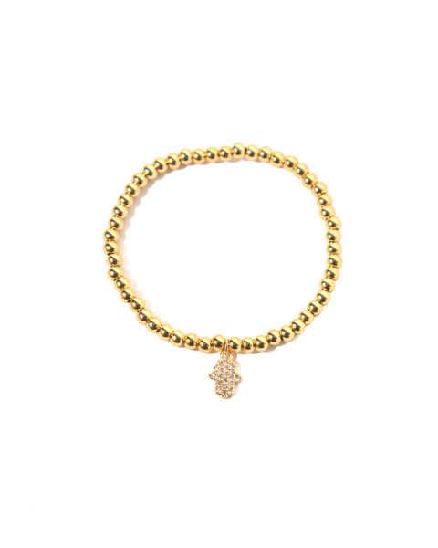 PULSERA BOLITAS HAMSA