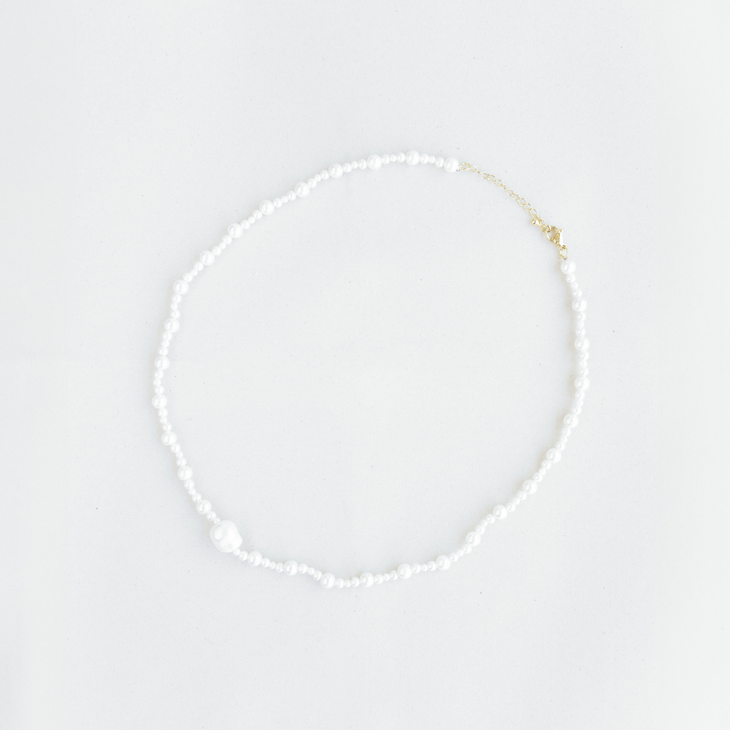 Collar Perlas Distintos Tamaños thumbnail 3