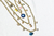 COLLAR 3 LAYER CHARM - comprar online