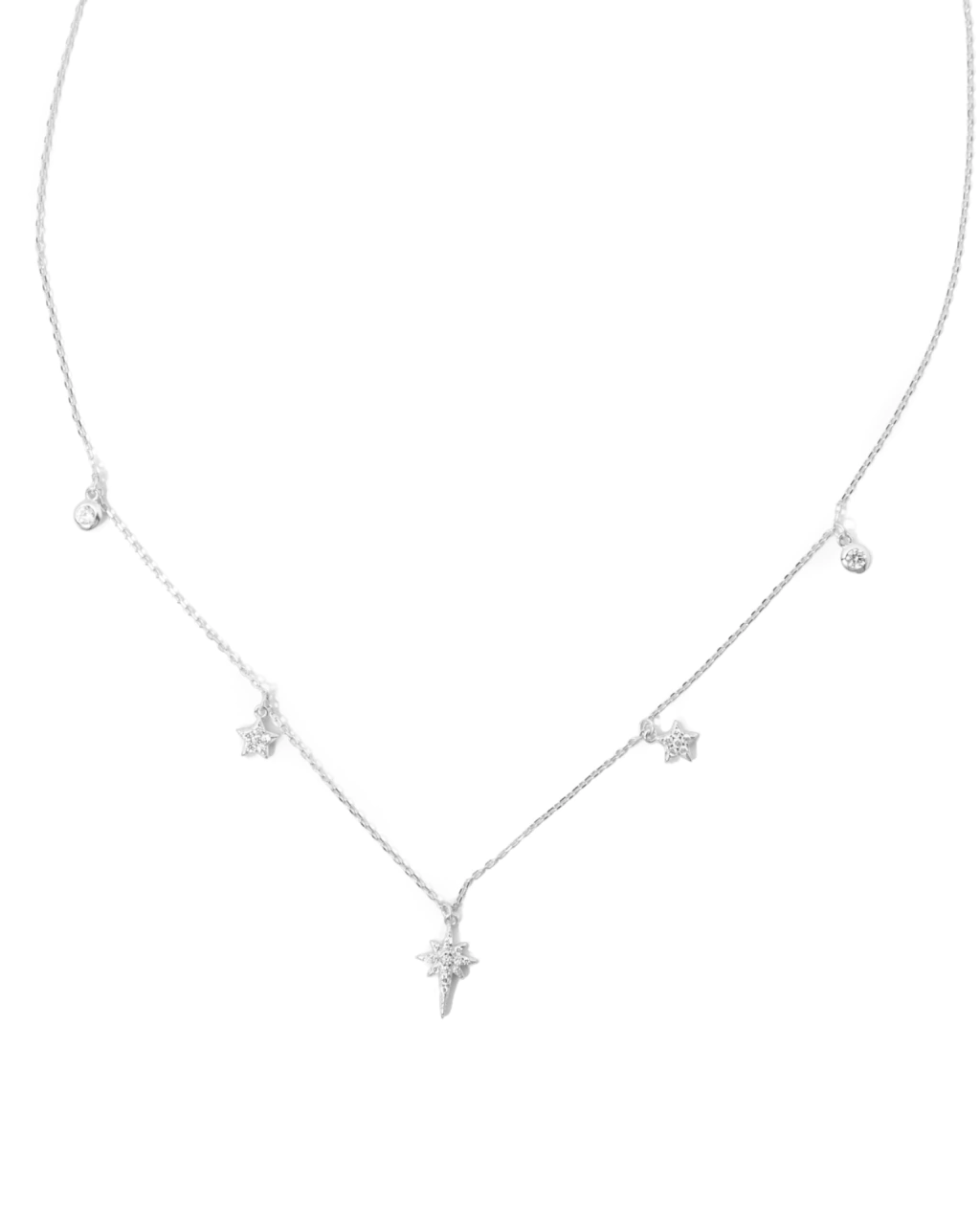 Collar Belinda Plateado thumbnail 3