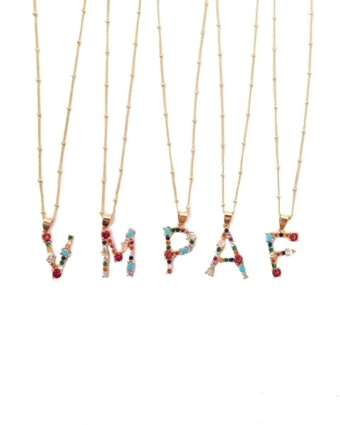 COLLAR INICIAL COLORES