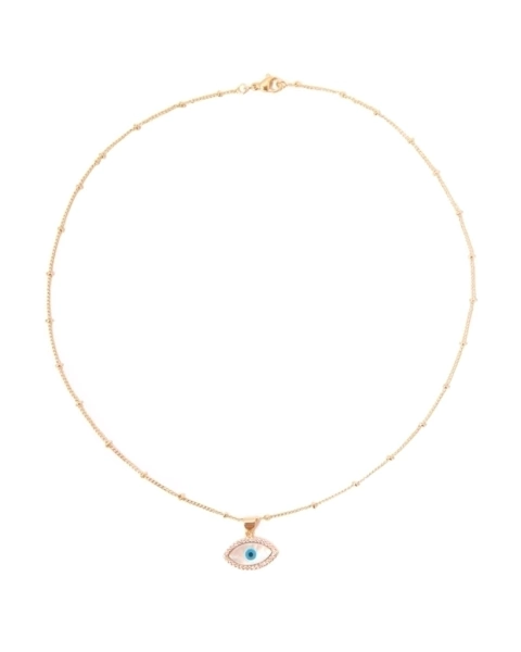 COLLAR BOLITAS OJITO