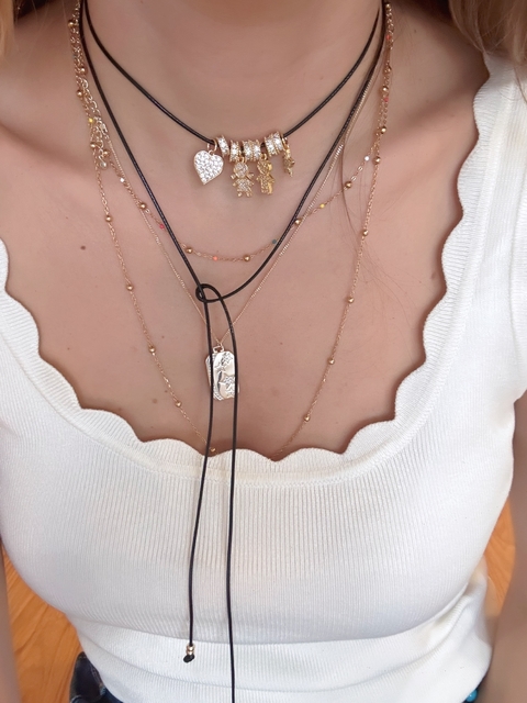 BASE MILAN NEGRA (no incluye dijes, agregale en la seccion dijes) - comprar online