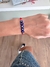 PULSERAS GOOD ENERY CINCO ROJO