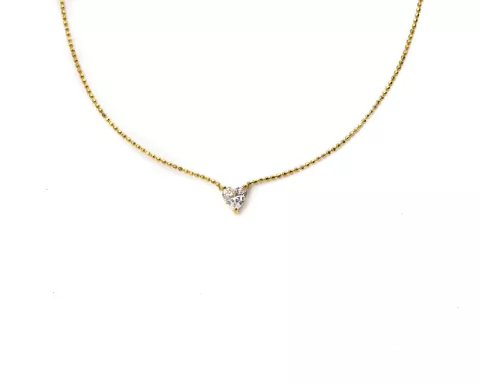 COLLAR CORAZONCITO DORADO - comprar online