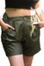 Short, Bermuda Arrazada, Verde Militar T34 a 44