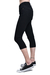 Capri Chupin Elastizado Negro. T40 a 54. - Di Que Si
