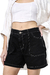 Short Mom Negro Costura Blanca. T36 a 46 en internet