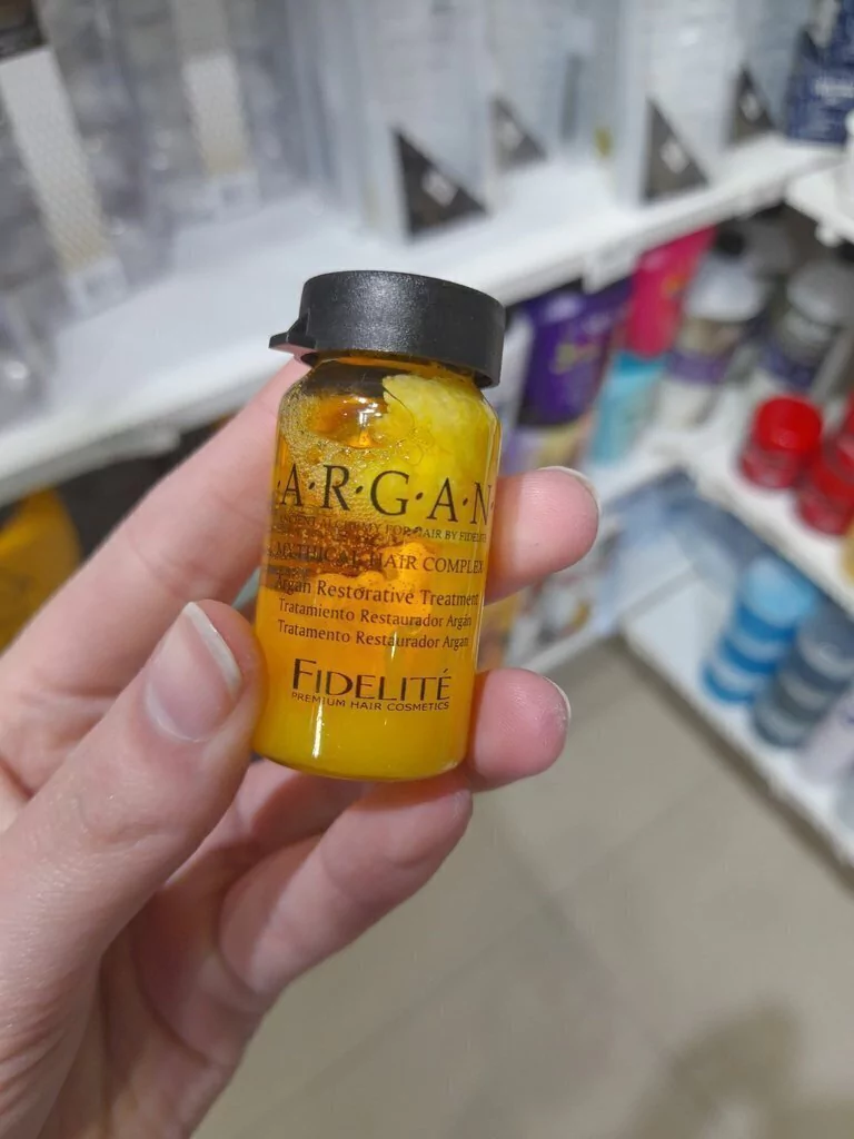 AMPOLLA ARGAN RESTAURADORA FIDELITE