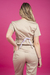 MALIBÚ CHAQUETA BEIGE CON LILA - Amo Mi Ambo