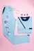 MALIBÚ PANTALÓN CELESTE CON VIVO AZUL - comprar online