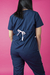 Imagen de MALIBÚ CHAQUETA AZUL CON VIVO ROSA