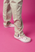 MALIBÚ PANTALÓN BEIGE CON ROSA - tienda online