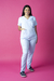 MALIBÚ CHAQUETA CELESTE CON LILA - comprar online