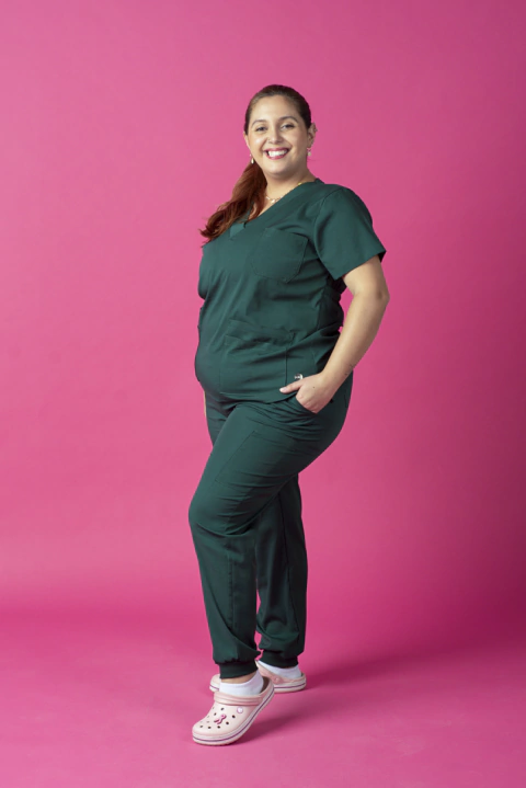 GALA CHAQUETA VERDE INGLÉS