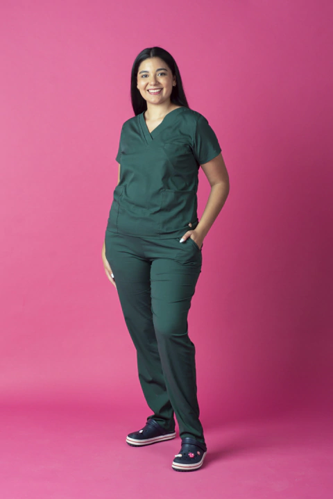 MALIBÚ CHAQUETA VERDE INGLÉS