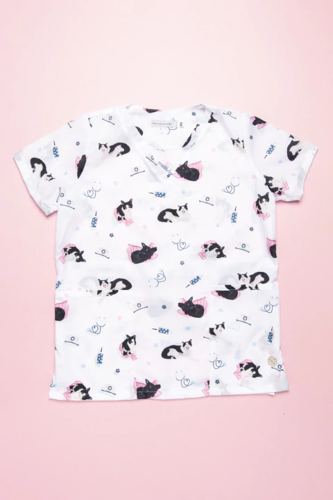 EMMA CHAQUETA GATITO BLANCA - comprar online