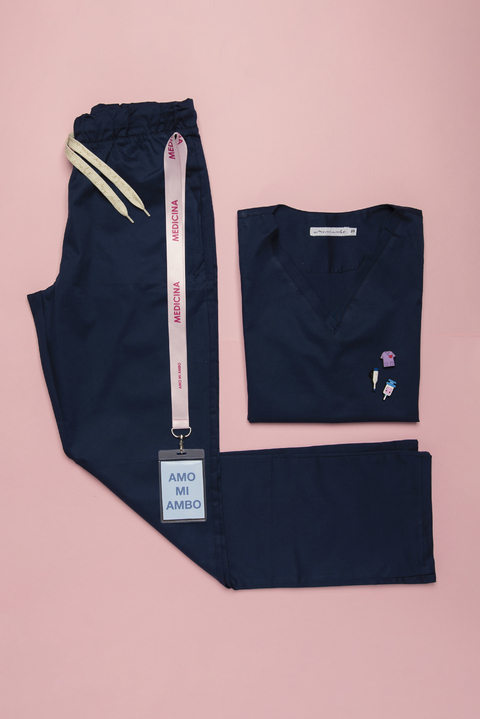 EMMA PANTALÓN AZUL MARINO - comprar online