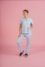 MALIBÚ CHAQUETA CELESTE PASTEL