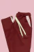 MALIBÚ PANTALÓN BORDO CON ROSA en internet