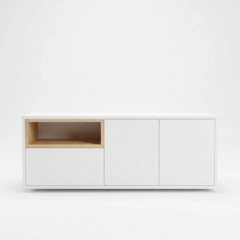 SIENA - Rack tv 125 cm