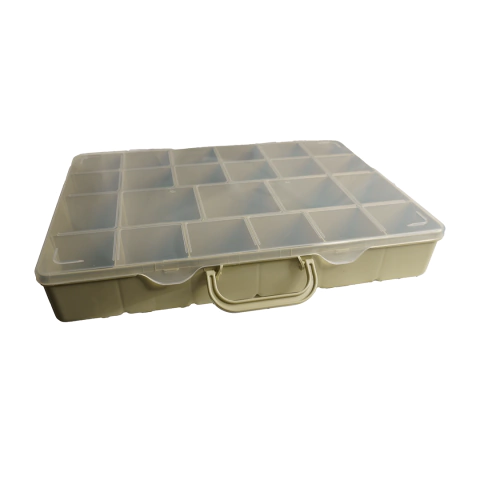 (CO-2021) CAJA ORGANIZADORA 23 DIVISIONES BEIGE